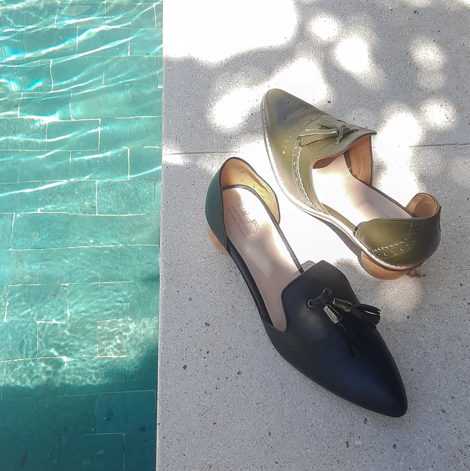 Calla II Wooden Ball Heels - Image 3