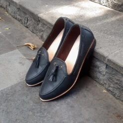 Tassel Loafer Black