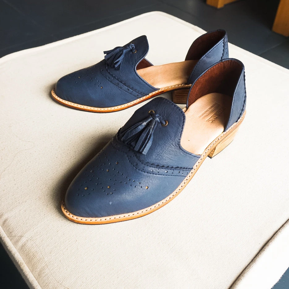 Tassel Oxford II Navy