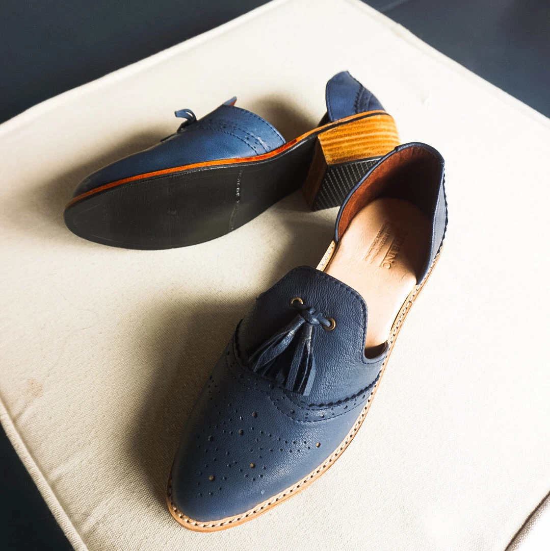 Tassel Oxford II Navy - Image 2