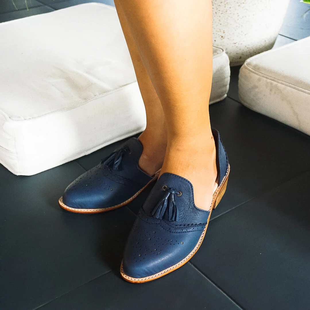 Tassel Oxford II Navy - Image 3