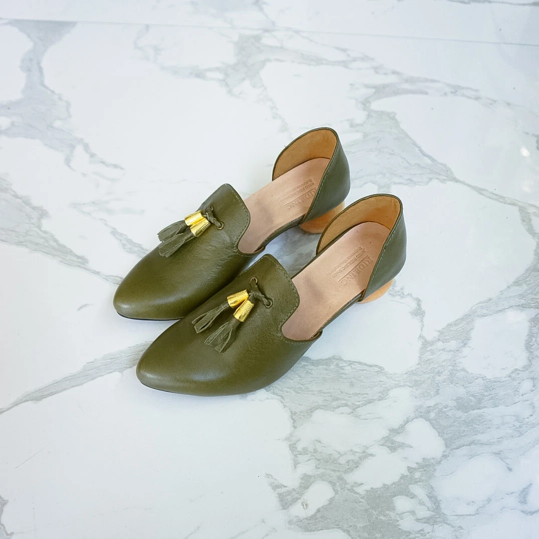 Calla II Wooden Ball Heels - Image 5