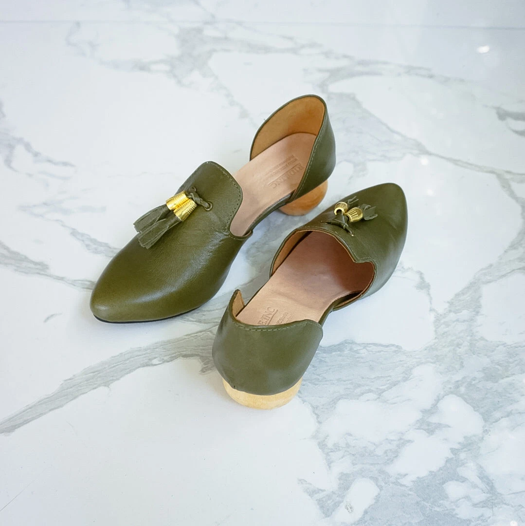 Calla II Wooden Ball Heels - Image 6